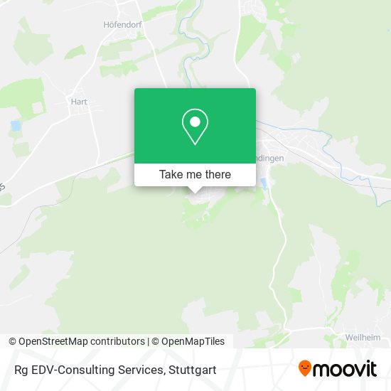 Rg EDV-Consulting Services map