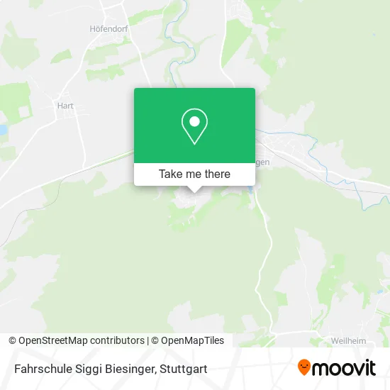 Карта Fahrschule Siggi Biesinger