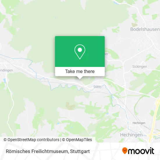 Карта Römisches Freilichtmuseum
