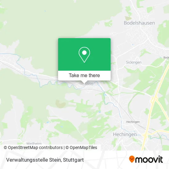 Карта Verwaltungsstelle Stein
