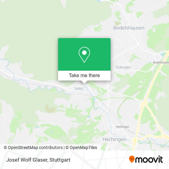 Josef Wolf Glaser map