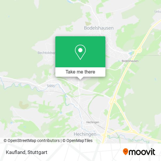 Kaufland map