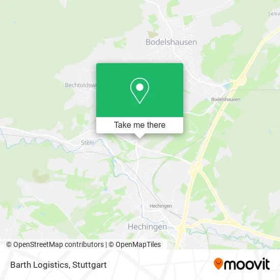 Карта Barth Logistics