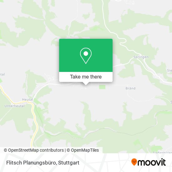 Flitsch Planungsbüro map