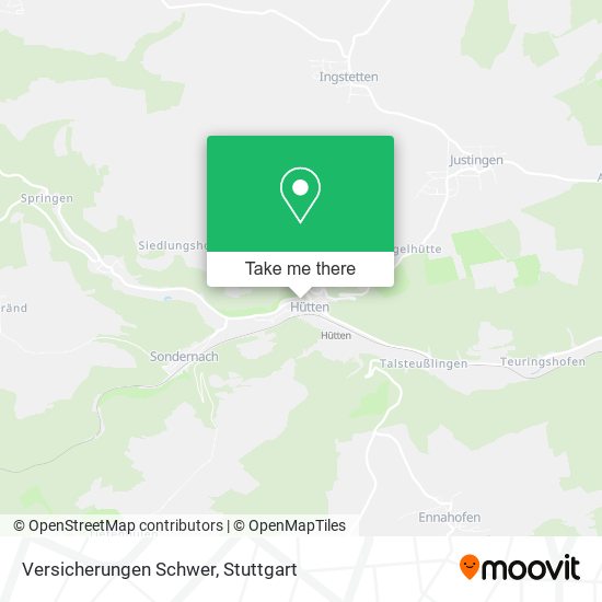 Versicherungen Schwer map