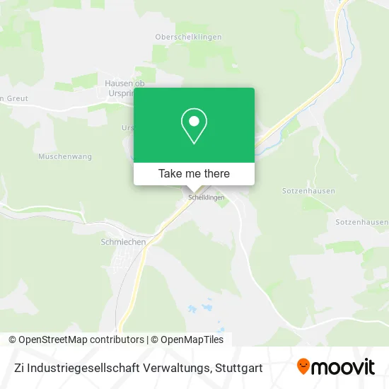 Карта Zi Industriegesellschaft Verwaltungs