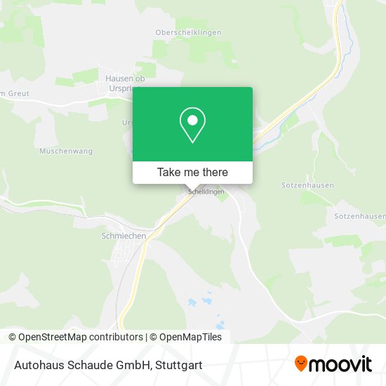 Autohaus Schaude GmbH map