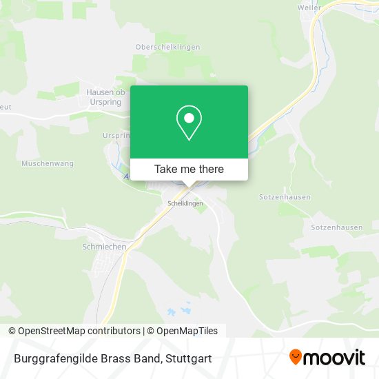 Burggrafengilde Brass Band map