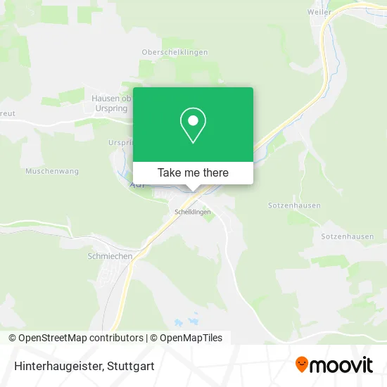 Карта Hinterhaugeister