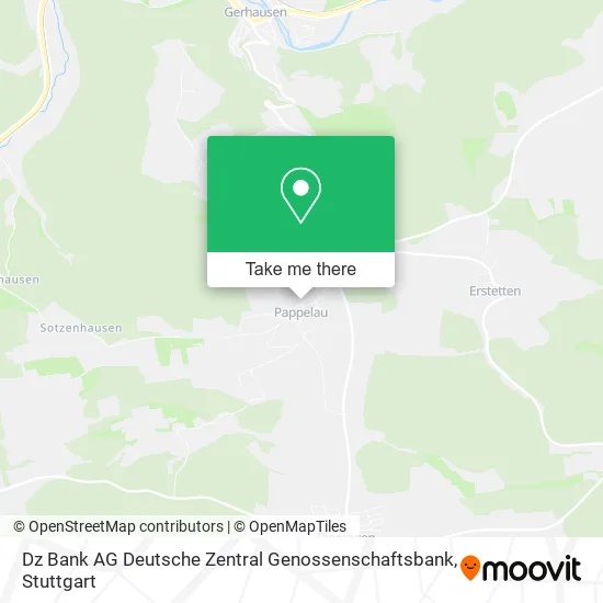 Карта Dz Bank AG Deutsche Zentral Genossenschaftsbank