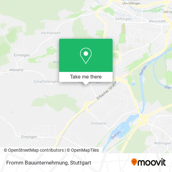 Карта Fromm Bauunternehmung