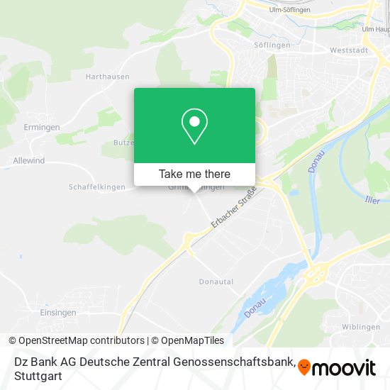 Dz Bank AG Deutsche Zentral Genossenschaftsbank map