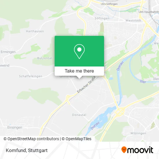 Карта Komfund