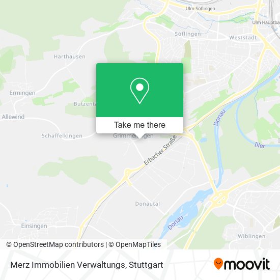 Merz Immobilien Verwaltungs map