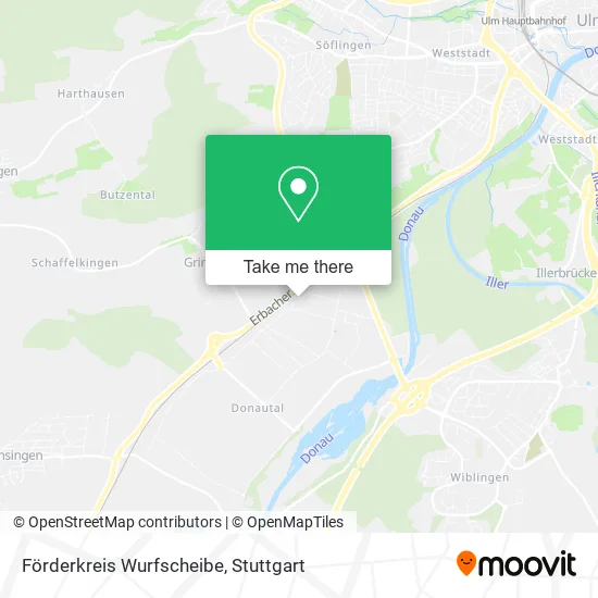 Карта Förderkreis Wurfscheibe