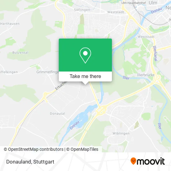 Карта Donauland