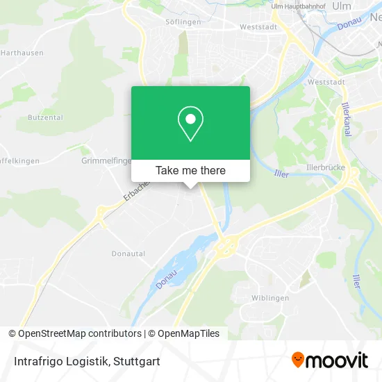 Карта Intrafrigo Logistik