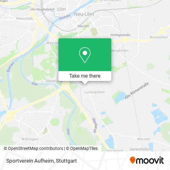 Карта Sportverein Aufheim