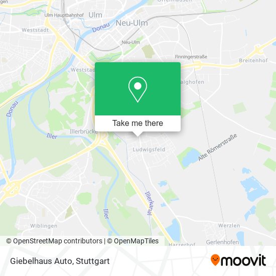 Giebelhaus Auto map