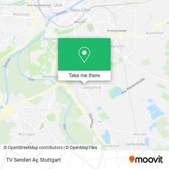 Карта TV Senden Ay