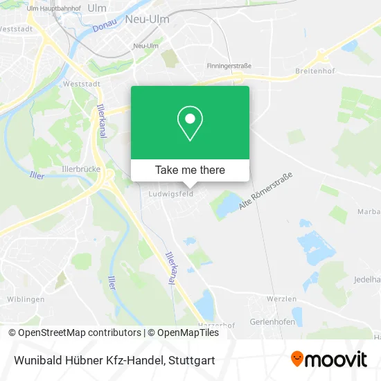 Карта Wunibald Hübner Kfz-Handel