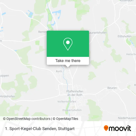Карта 1. Sport-Kegel-Club Senden