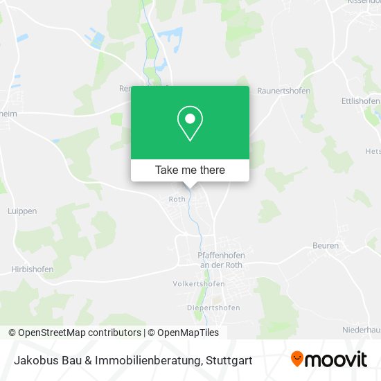 Jakobus Bau & Immobilienberatung map