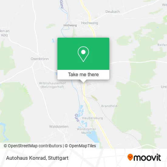 Карта Autohaus Konrad