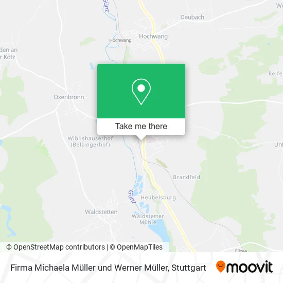 Карта Firma Michaela Müller und Werner Müller