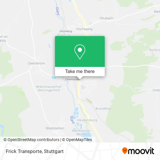 Карта Frick Transporte