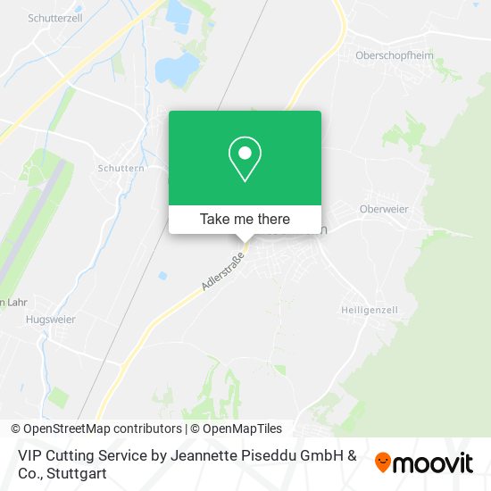 Карта VIP Cutting Service by Jeannette Piseddu GmbH & Co.