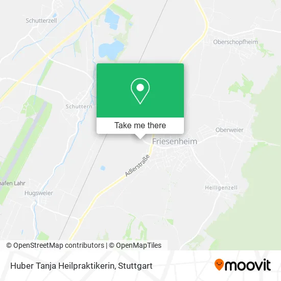 Карта Huber Tanja Heilpraktikerin