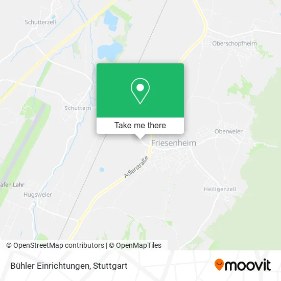 Карта Bühler Einrichtungen