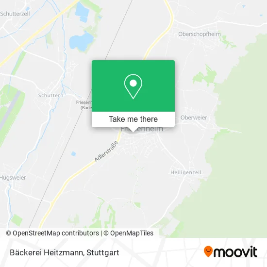 Карта Bäckerei Heitzmann