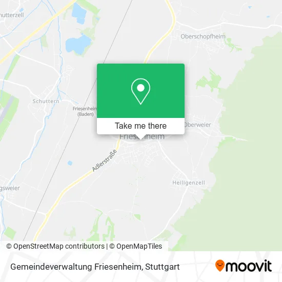 Карта Gemeindeverwaltung Friesenheim