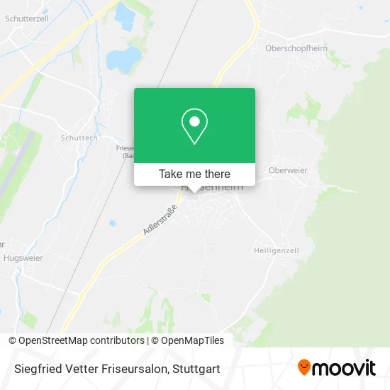 Карта Siegfried Vetter Friseursalon