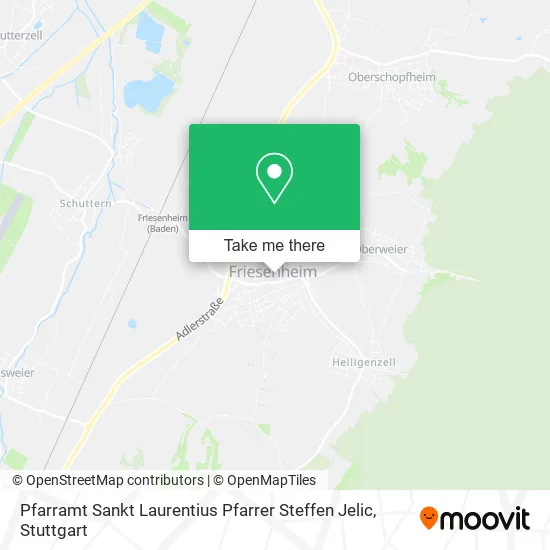 Карта Pfarramt Sankt Laurentius Pfarrer Steffen Jelic
