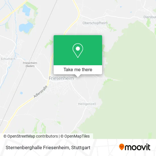 Карта Sternenberghalle Friesenheim