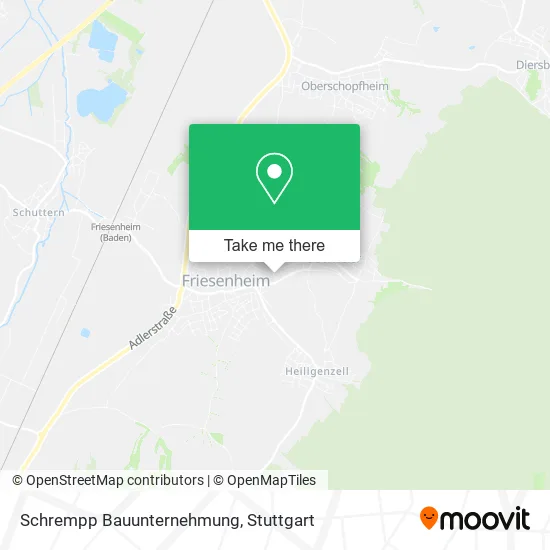 Карта Schrempp Bauunternehmung