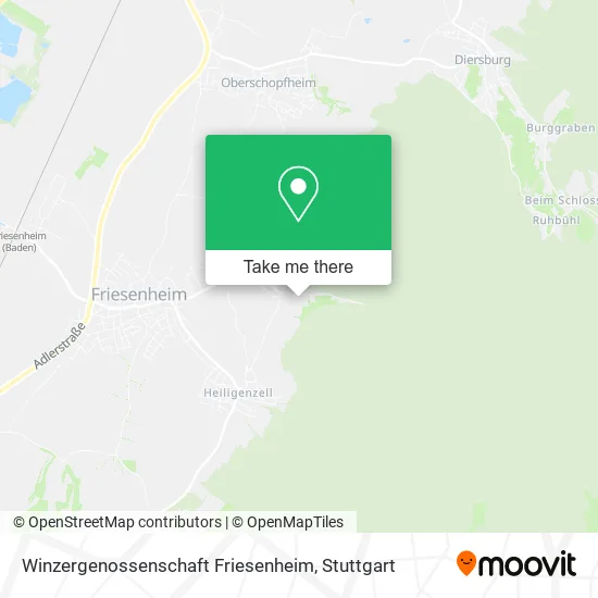 Карта Winzergenossenschaft Friesenheim