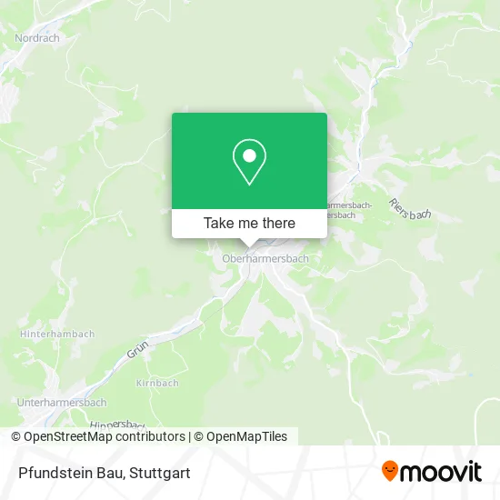 Карта Pfundstein Bau