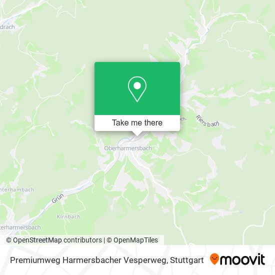 Premiumweg Harmersbacher Vesperweg map