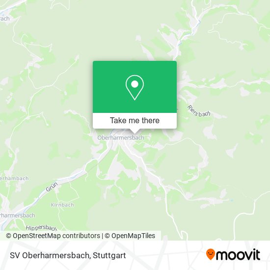 SV Oberharmersbach map
