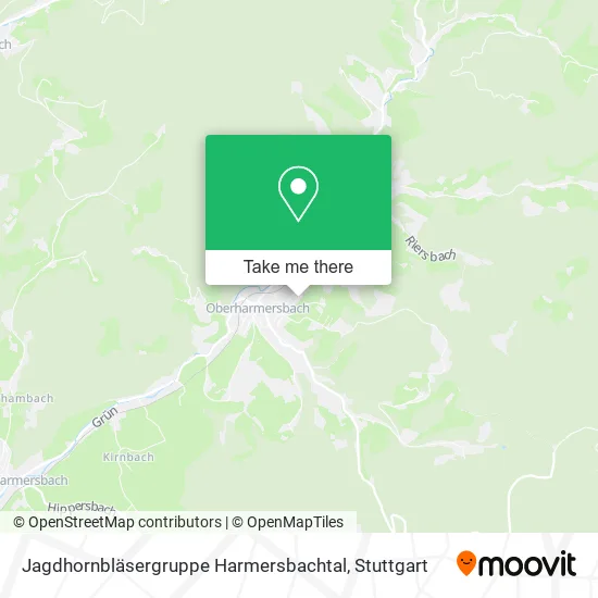 Карта Jagdhornbläsergruppe Harmersbachtal