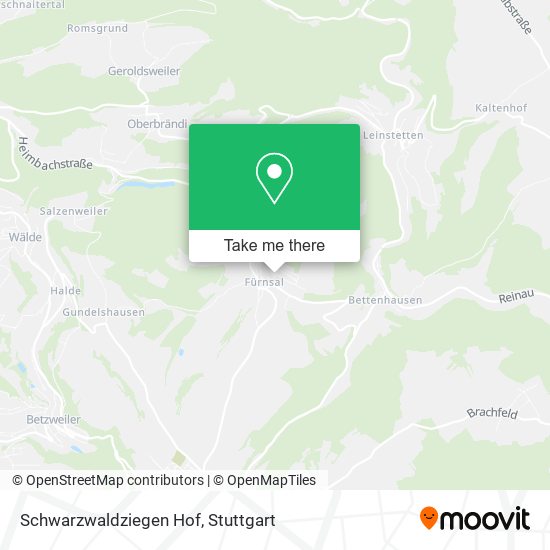 Schwarzwaldziegen Hof map