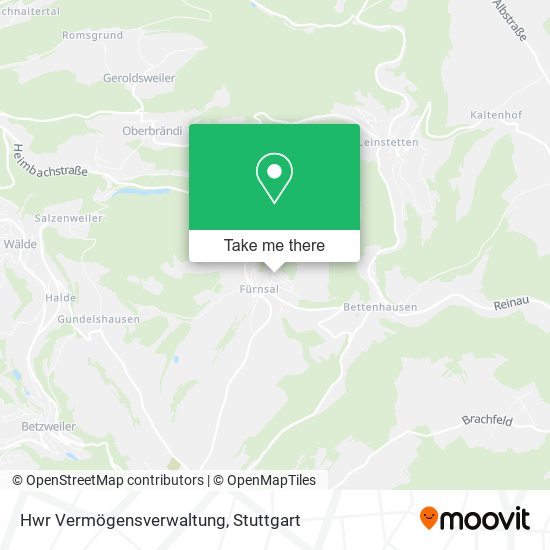 Hwr Vermögensverwaltung map