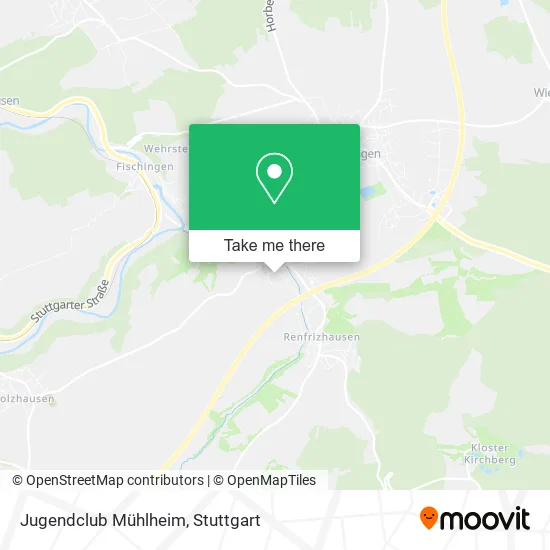 Карта Jugendclub Mühlheim