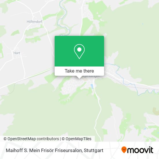 Карта Maihoff S. Mein Frisör Friseursalon