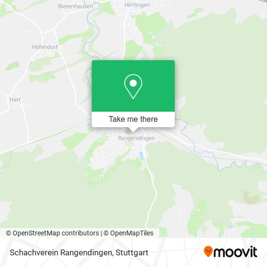 Карта Schachverein Rangendingen