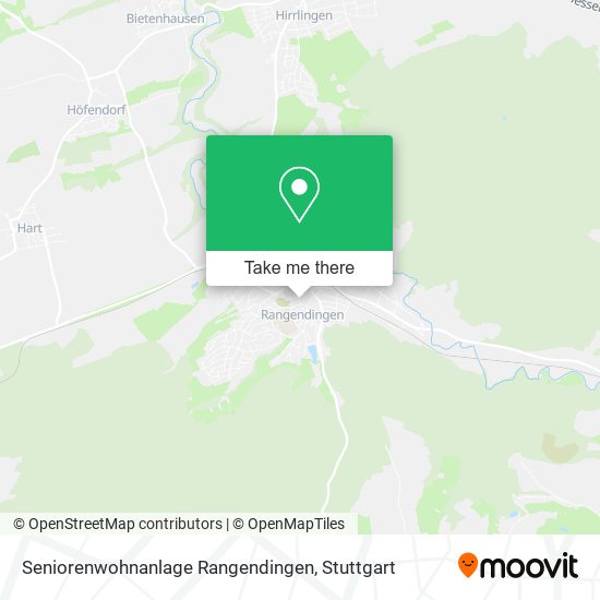 Seniorenwohnanlage Rangendingen map